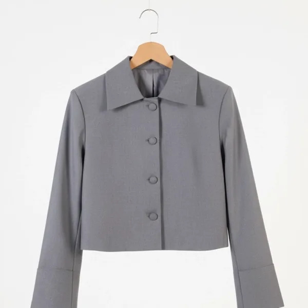 کت یقه شومیزی کراپ 2031982