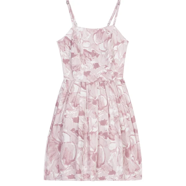 پیراهن بندی کوتاه چاپی 1041130