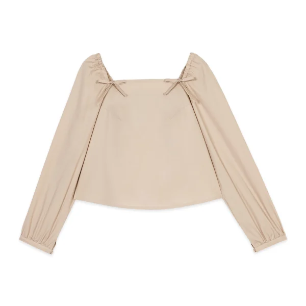 بلوز مینیمال یقه خشتی 2040850