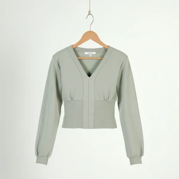 بلوز یقه برش دار 2040880