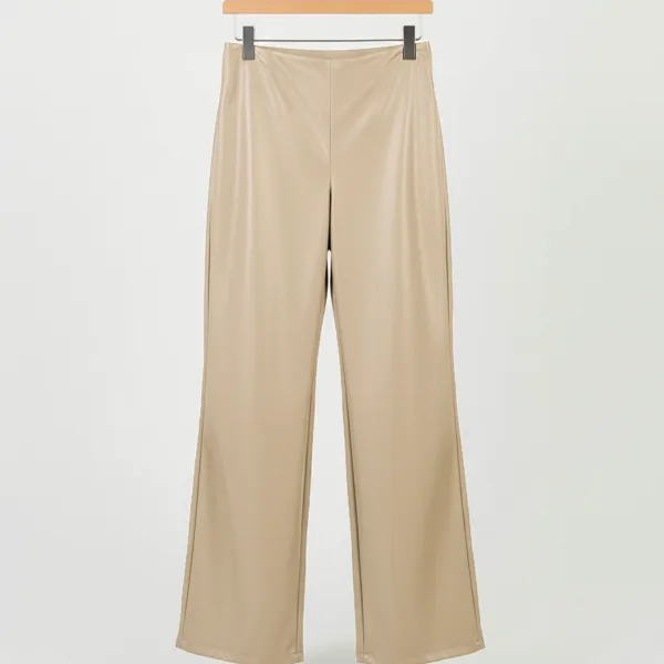 شلوار چرم کمرسرخود2042170