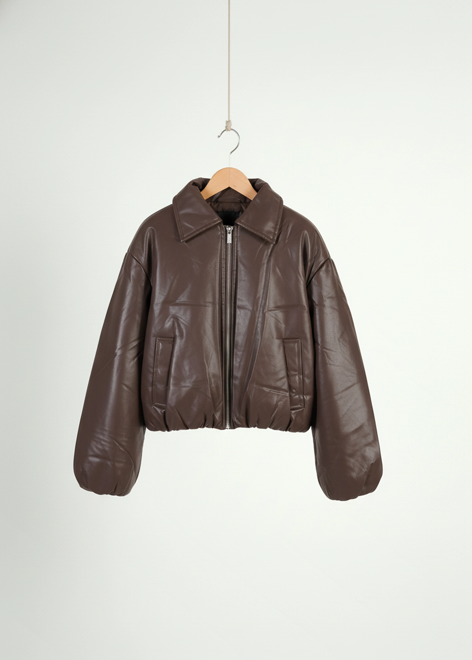 0 کاپشن چرم کوتاه 2041260 - Image 1