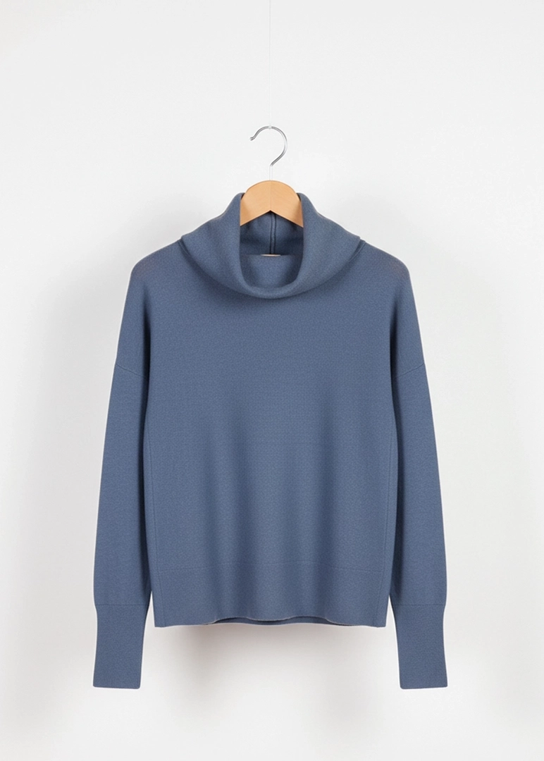 0 یقه اسکی آستین دکمه دار 2042520 - Image 1