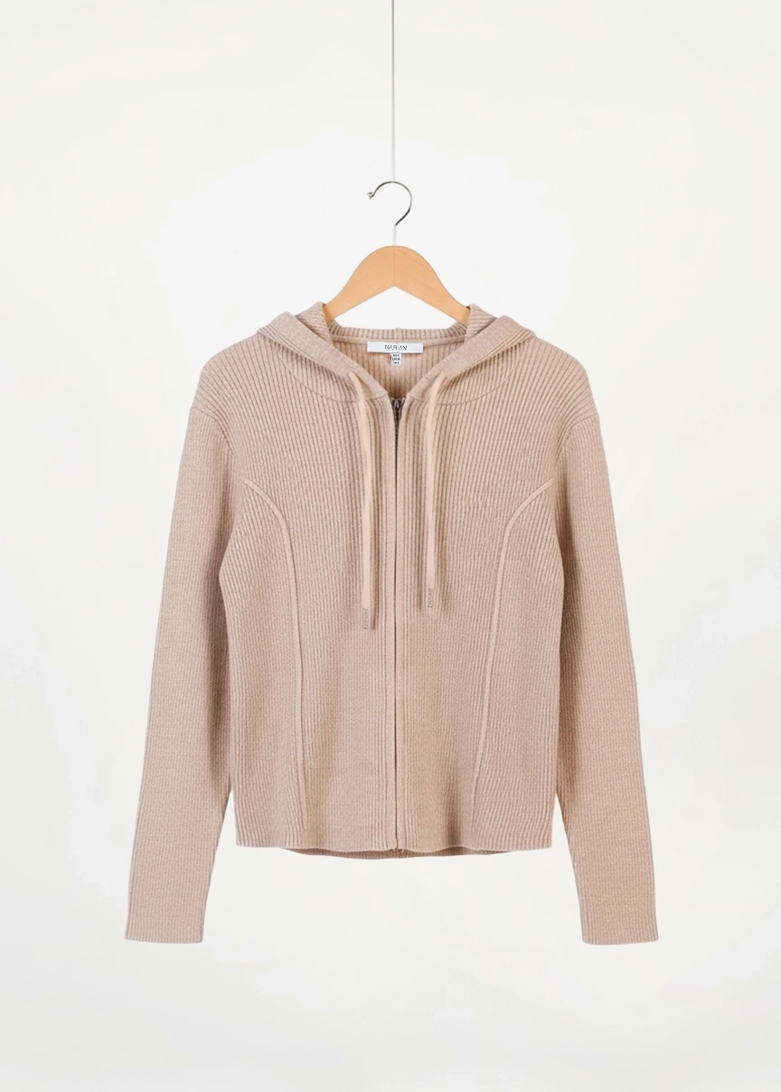 2042530 سویشرت بافت کلاه دار 2042530 - Image 1